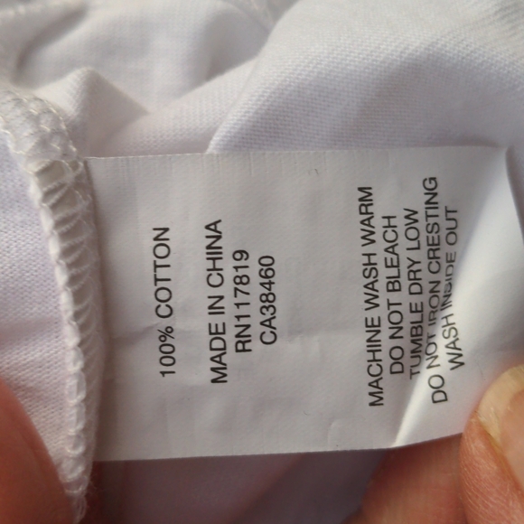 Lifetime Collective White TShirt with Club & Green Graphic "We're on the green" - Picture 8 of 8